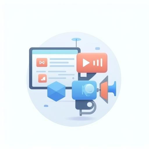 Icône symbolisant la création de contenu